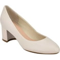 thumbnail image 1 of EASY SPIRIT EVOLVE Womens Ivory Cushioned Slip Resistant Almond Toe Block Heel Slip On Dress Pumps 9.5, 1 of 5