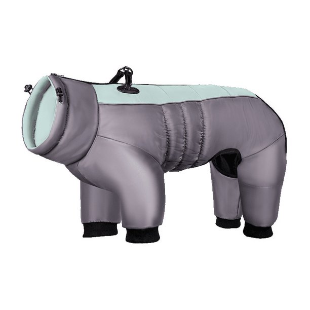Mono impermeable para perros grandes, ropa para perros medianos y grandes, mono de invierno para mascotas, chaqueta para bulldog francés, disfraz para labrador.