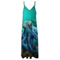 thumbnail image 3 of Octopus in The Mysterious Ocean Sleeveless Dress Women's Luxury Party Dress Birthday Dresses for Women, 3 of 6