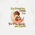 thumbnail image 4 of Inktastic My Grandma Loves Me to the Moon and Back Boys or Girls Baby T-Shirt, 4 of 5