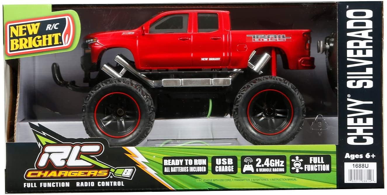 New Bright 61822 Chevrolet Silverado Remote Control Scale 118