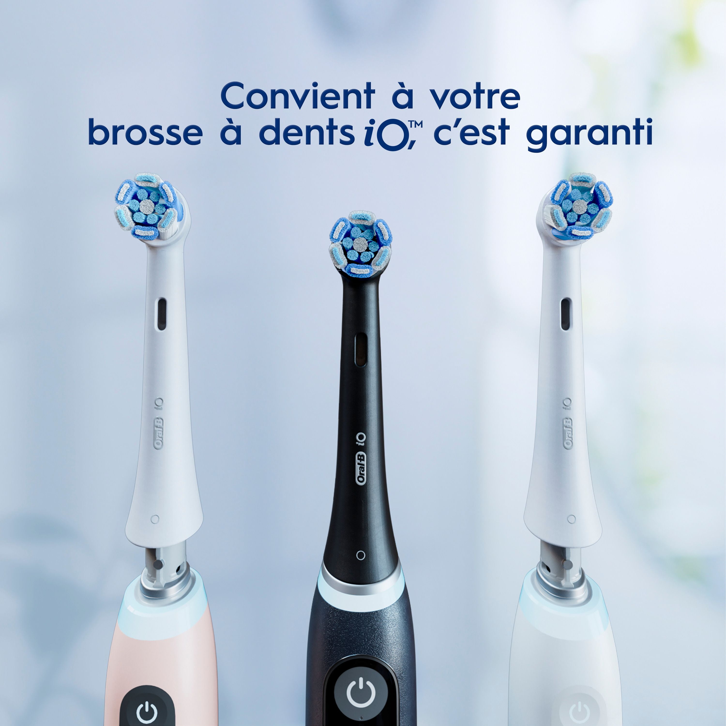 Oral-B iO Ultimate Clean Replacement Brush Heads, Black