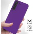 thumbnail image 5 of Galaxy S22 5G Case, Samsung S22 6.1 inch Case Liquid Silicone Case Dual Layer Hard PC Soft Silicone Gel Rubber Bumper Slim Fit Shockproof Protective Phone Case for Galaxy S22 2022, Purple, 5 of 12
