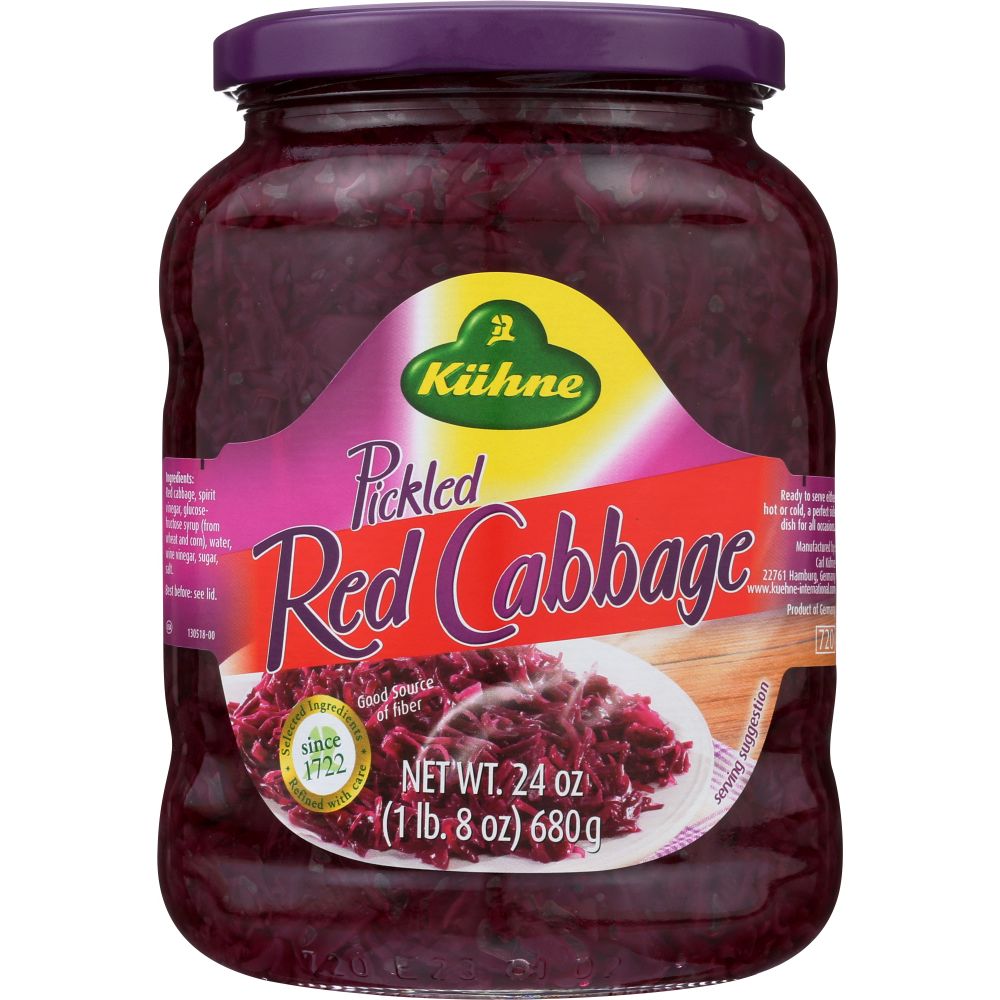 Kuhne Red Cabbage, 24 Oz (Pack Of 12)