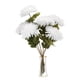 thumbnail image 1 of Uxcell 6 piezas de flores artificiales, ramo de flores de crisantemo falso, flores de madre para decoración de hogar, jardín, boda y fiesta, blancas, 1 of 7