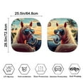 thumbnail image 4 of Jeiento Driving Horse Front Window Sun Shade for Car Foldable Removable Automotive Accessories Auto Interior Protector Reflect UV Sun and Heat and Protect Your Car, 4 of 6