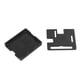thumbnail image 3 of Estuche para disipador de Calor, 14 mm/0.6in para Raspberry Pi 3 Modelo A + Estuche para disipador de Calor de Carcasa ultradelgada de refrigeración CNC de Metal Negro, 3 of 11