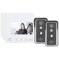 thumbnail image 1 of Video Door Phone Hands Free Intercom Wired Video Intercom Support Night Vision For Gate For Bedroom, 1 of 8