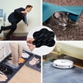 thumbnail image 3 of CPDD Non Slip Pads，10 Pcs Reusable and Washable for Hardwood Tile Floors,Double Sided Curling Non Slip Carpet,Non Slip CPDD Tape,Protector Mats (Small) Black -, 3 of 7