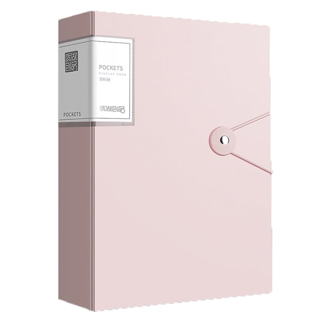 Christmas Crafts Summer Sale Back To School Back To School Essentials A4 Display Bookbinder With Plastic Sleeves 40/60/100 Pockets Art Portfolio Presentationbinder Portfolio Folder Display Book With