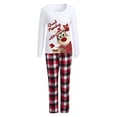 thumbnail image 2 of Nituyy 2023 Family Christmas Pjs Matching Sets Christmas Pajamas Long Sleeve Pj 2 Piece Set Festival Party Sleepwear, 2 of 4