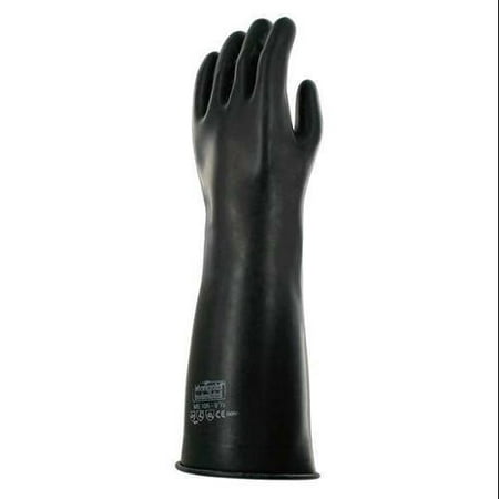 - ANSELL Chemical Resistant Gloves, Natural Rubber Latex, 8-1/2, 17