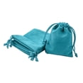 thumbnail image 3 of 10 bolsas de terciopelo con cordón, bolsas de regalo, bolsas rectangulares para joyería, bolsa de dulces para pendientes, pulsera, recuerdos de Yinane Bolsas con cordón, 3 of 8