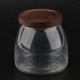 thumbnail image 2 of Contenedor de alimentos con tapa de madera de para , café, 750ML Zulema Tarro de almacenamiento de alimentos, 2 of 8