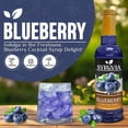 thumbnail image 2 of Syruvia Blueberry Syrup Pure Cane Coffee Flavoring Syrup, 25.4 fl Oz With Pump, 2 of 6