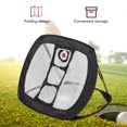 thumbnail image 3 of Chipping Net, Thickened Nylon Foldable Pop Up  Chipping Net High Hardness Fiberglass Rods Stable Support Golfing Target Net for Indoor Outdoor Accuracy and Swing Practice, 3 of 8
