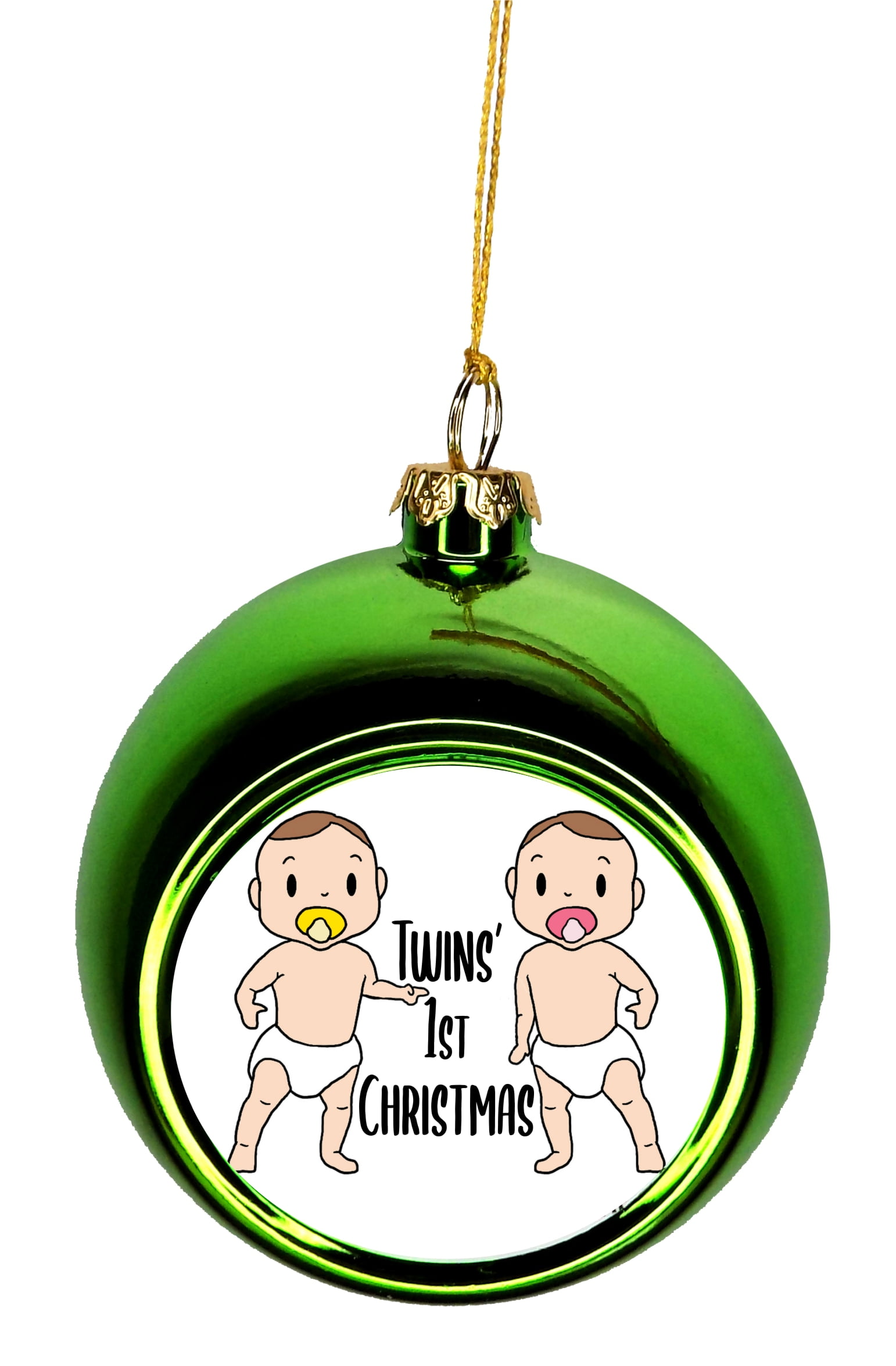 Twins First Christmas Ornament Twins Christmas Ornament Christmas DÃ
