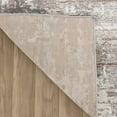 thumbnail image 3 of 7' X 10' Gray and Brown Abstract Distressed Area Rug, 3 of 6