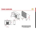 thumbnail image 2 of Wine Bar Cabinet with 2 Door, Home Coffee Cabinet with Stemware Rack, Kitchen Buffet Sideboard with Storage Shelf  for Living Room, Dining Room, Espresso, 2 of 7