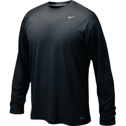 nike men's legend long sleeve shirt