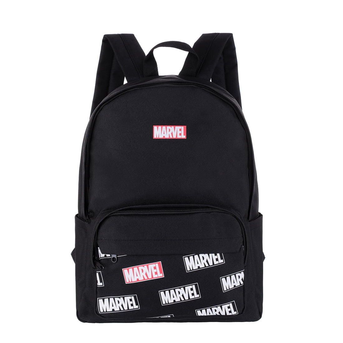 MINISO Marvel Backpack Superhero Printed for Boys & for School Travel, White Black - Walmart.com