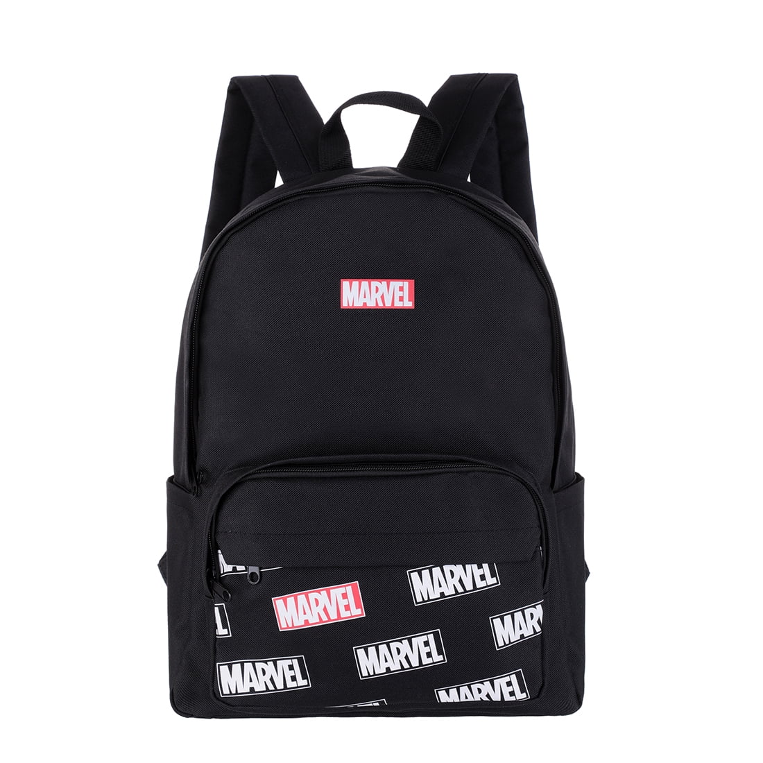 MINISO Marvel Backpack Comics Superhero Printed for Boys Girls Bag for School Travel White Black Walmart