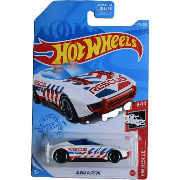 Hot Wheels Alpha Pursuit, HW Rescue 8/10, 238/250