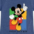 thumbnail image 3 of Disney - Total 90s Kid - Toddler & Youth Girls Short Sleeve Graphic T-Shirt, 3 of 5