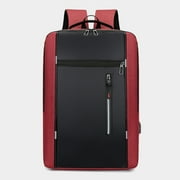 Laptop Backpack 16 Inch, Business Slim Laptops Travel With USB Charging Port, College School Computer Bag Gifts For Men And Women