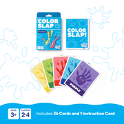 Bee Street Color Slap – Slap The Matches To Win. A Simple Card Game for Kids – Includes 36 Cards