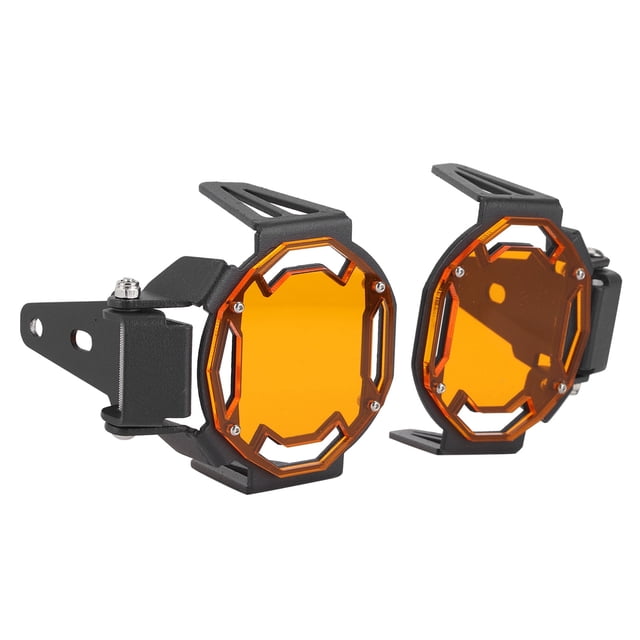 Sonew Motocycle Fog Light Guard Protective Cover LED Lamp Protector Fit For R1200GS/R1250GS Adventure LC Fog Light Guard Orange