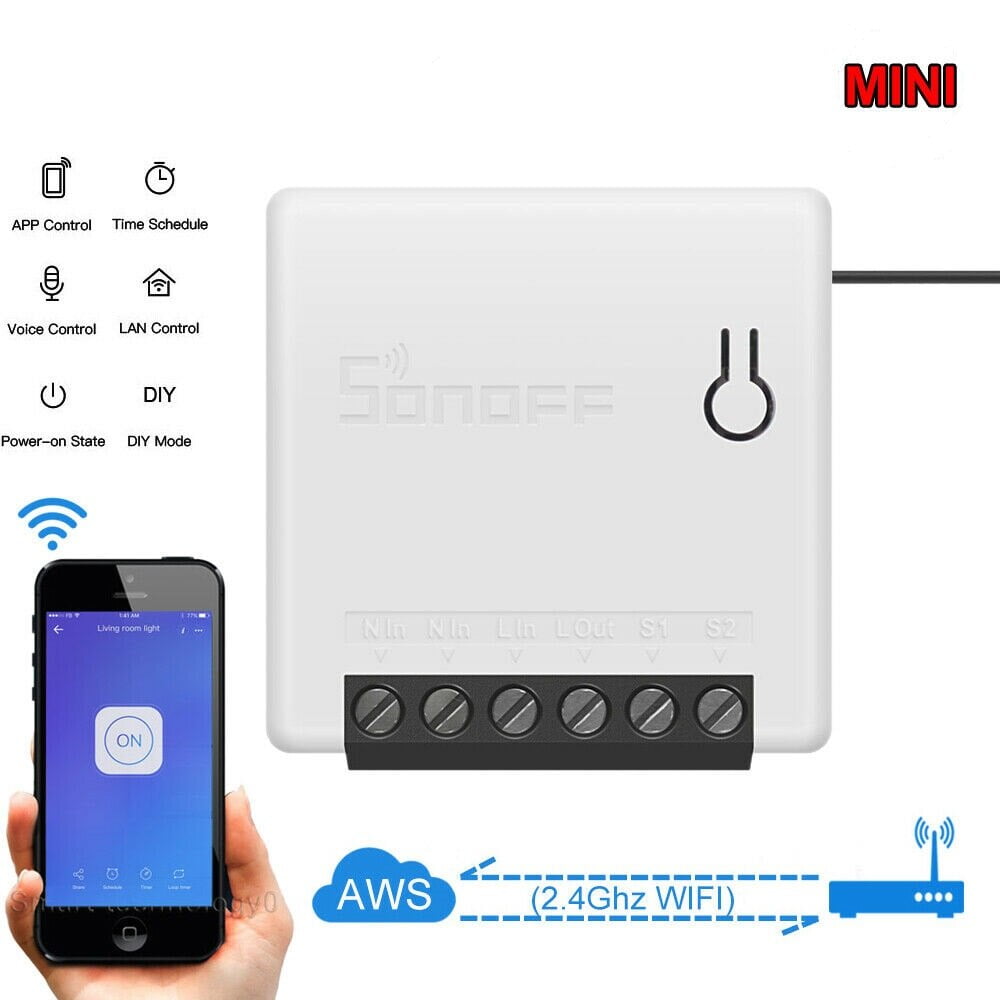 sonoff switch google home
