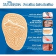 thumbnail image 2 of Shoe Inserts for Women (2Pairs Gel Insoles), Clear Heel Pads, Non-Slip Heel Cushions, Foot Pain Relief and Comfort, Universal Fit for Any (Dorado), 2 of 12