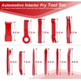 thumbnail image 2 of Mechanic Hook and Pick Tool Set & Car Trim Removal Kit with Fastener Clip Pliers Rivet Puller Magnetic Pickup Gasket Scraper NonScratch Plastic Pry Tools for Automotive Repair, 2 of 7