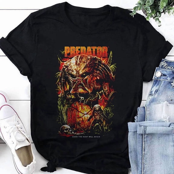 CLASSIC Predator Soon The Hunt Will Begin T-Shirt