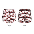 thumbnail image 5 of Haiem Ladybugs on Black and White Striped1 Women's 2 in 1 Running Shorts - Lightweight Athletic Workout Gym Yoga Breathable Sports Shorts Liner with Phone Pockets-Medium, 5 of 9