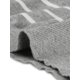 thumbnail image 5 of Suéter de punto casual de manga larga con cuello en V y bloque de color a rayas para mujer Inspire Chic, otoño-invierno, S, gris, 5 of 6