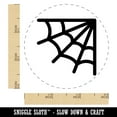 thumbnail image 2 of Corner Spider Web Self-Inking Rubber Stamp Ink Stamper - Black Ink - Small 3/4 Inch, 2 of 7