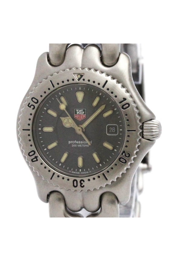 Pre-Owned TAG HEUER Sel Professional 200M Steel Ladies Watch WG1313 Polished (Good)