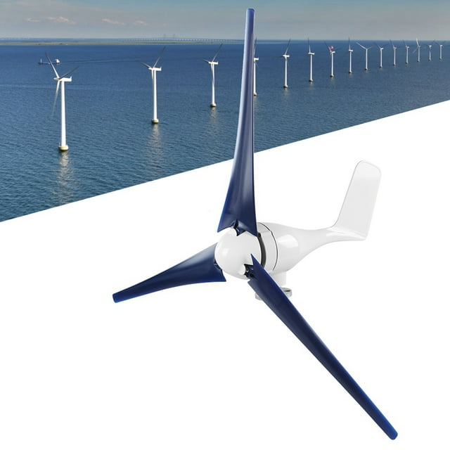 1200W Wind Generator, Wind Turbines Generator, High Wind Energy Utilization Rate Clean Energy Easy To