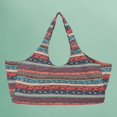 thumbnail image 4 of Portátil multicolor grande con bolsillos laterales, cremalleras, lona, ​​esterilla de yoga, bolsa para hombres, gimnasio deportivo, viajes al aire lib estilo Macarena bolsas de esterilla de yoga, 4 of 7