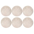 thumbnail image 1 of Mantel individual redondo Jadeshay 6 piezas PVC dorado 38 cm, 1 of 8