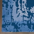 thumbnail image 4 of Nourison Symmetry Distressed Navy Blue 3'9" x 5'9" Area Rug, (4x6), 4 of 8