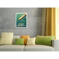 thumbnail image 4 of West Coast of South America - Hamburg-American Line HAPAG and Kosmos (HAMBURG-AMERIKA LINIE) - Vintage Travel Poster by Ottomar Anton c.1930s - Master Art Print (Unframed) 9in x 12in, 4 of 4