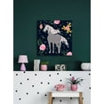 thumbnail image 4 of Marmont Hill Flower Garden Unicorn Canvas Wall Art, 4 of 7