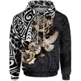 thumbnail image 4 of Sudadera con capucha de otoño para hombre, ropa Y2K, sudadera con capucha con estampado de pájaros, sudaderas para hombre, ropa de calle Harajuku, jersey holgado para hombre, 4 of 5
