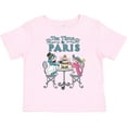 thumbnail image 3 of Inktastic Tea Time in Paris-colorful French Poodles Boys or Girls Toddler T-Shirt, 3 of 5
