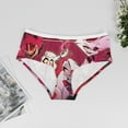 thumbnail image 2 of Hazbin Hotel Characters Women's Brief Lady Lace Underwear Breathable Elastic Sexy Bikini Hipster Panties, 2 of 6