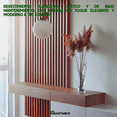 thumbnail image 3 of Lambrín Decorativo Premium Panel 3d De Pared 12pz Inmatmex Color Cedro Rojo, 3 of 10