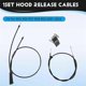 thumbnail image 4 of 2025 Latest Model Car Hood Release Cables and Handle Set for R55 R56 R57 R58 R59, 4 of 5
